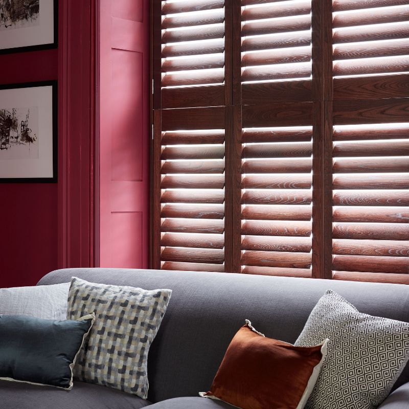 Ashwood window shutters by Mastercraft Shutters who work in Sussex and Surrey