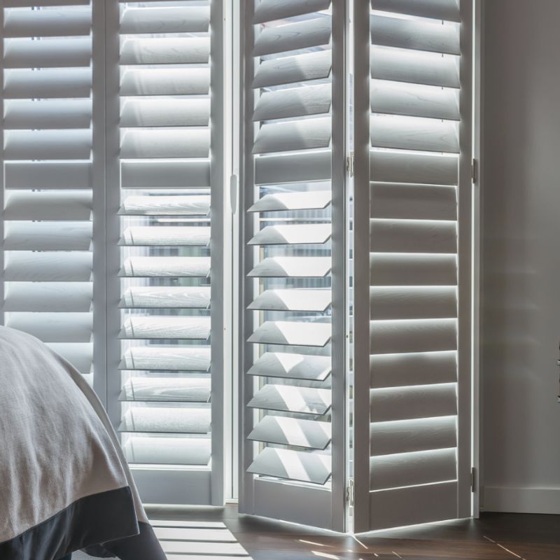 Ashwood window shutters by Mastercraft Shutters who work in Sussex and Surrey