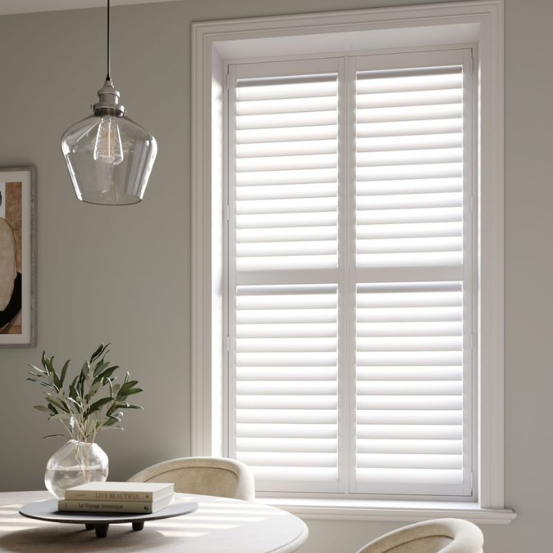Paulownia window shutters by Mastercraft Shutters who work in Sussex and Surrey